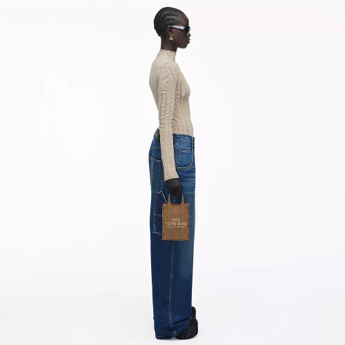 Marc Jacobs The Jacquard Crossbody Tote Bag Camel