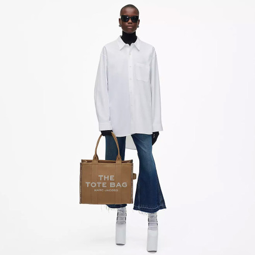 Marc Jacobs The Jacquard Large Tote Bag Camel