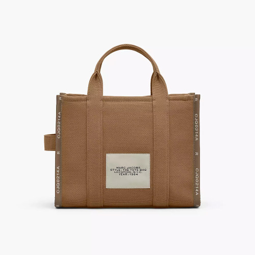 Marc Jacobs The Jacquard Medium Tote Bag Camel