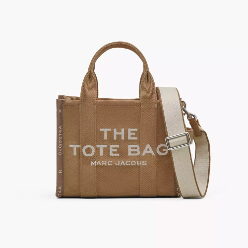 Marc Jacobs The Jacquard Small Tote Bag Camel