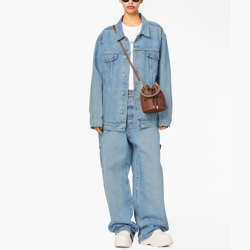 Marc Jacobs The Leather Bucket Bag Argan Oil