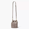 Marc Jacobs The Leather Bucket Bag Cement