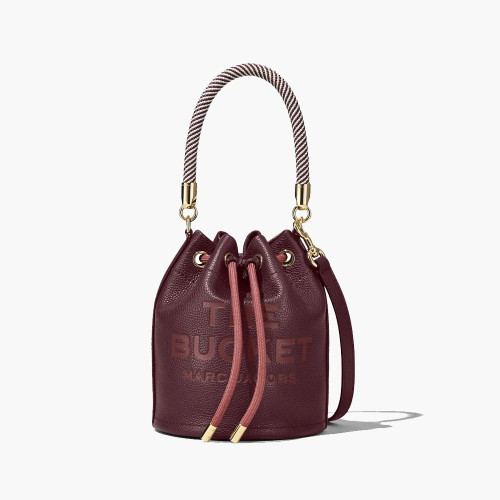 Marc Jacobs The Leather Bucket Bag Chianti