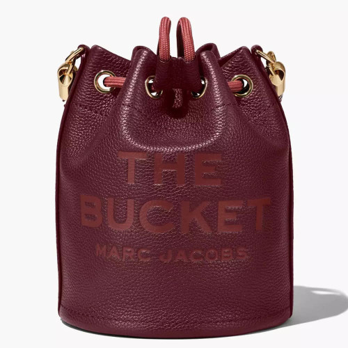 Marc Jacobs The Leather Bucket Bag Chianti