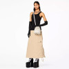 Marc Jacobs The Leather Bucket Bag Cotton/Silver