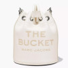 Marc Jacobs The Leather Bucket Bag Cotton/Silver