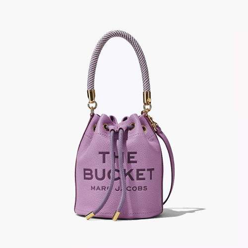 Marc Jacobs The Leather Bucket Bag Regal Orchid