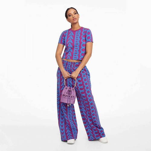 Marc Jacobs The Leather Bucket Bag Regal Orchid