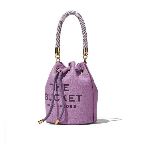 Marc Jacobs The Leather Bucket Bag Regal Orchid