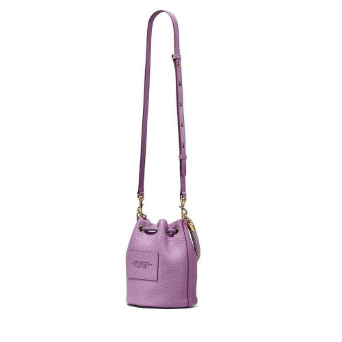 Marc Jacobs The Leather Bucket Bag Regal Orchid