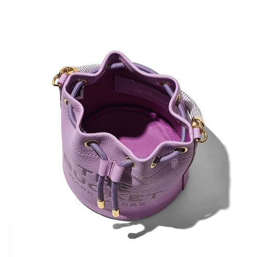 Marc Jacobs The Leather Bucket Bag Regal Orchid