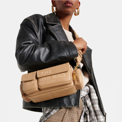 Marc Jacobs The Leather Cargo Bag Camel