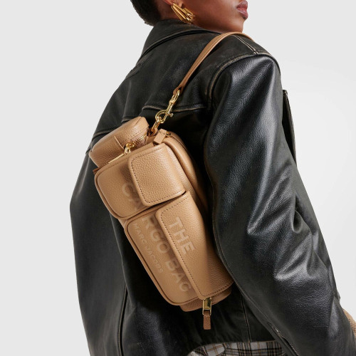 Marc Jacobs The Leather Cargo Bag Camel