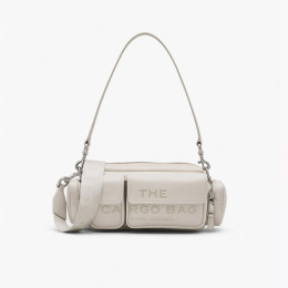 Marc Jacobs The Leather Cargo Bag Cotton/Silver