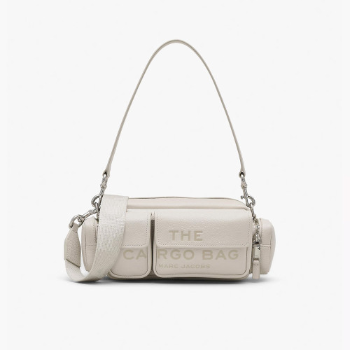 Marc Jacobs The Leather Cargo Bag Cotton/Silver