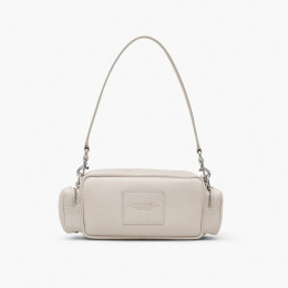 Marc Jacobs The Leather Cargo Bag Cotton/Silver