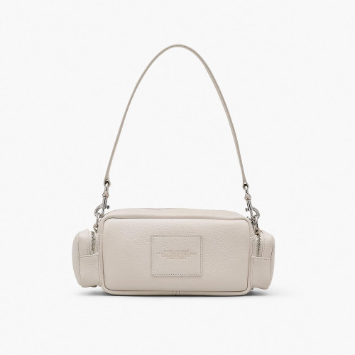 Marc Jacobs The Leather Cargo Bag Cotton/Silver