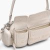Marc Jacobs The Leather Cargo Bag Cotton/Silver