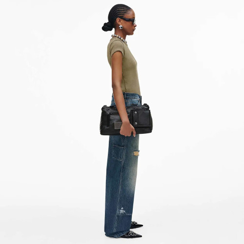 Marc Jacobs The Leather Large Cargo Bag Black