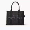 Marc Jacobs The Leather Large Tote Bag Black