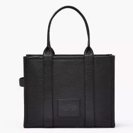 Marc Jacobs The Leather Large Tote Bag Black