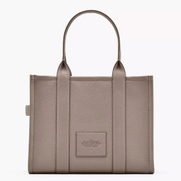 Marc Jacobs The Leather Large Tote Bag Cement