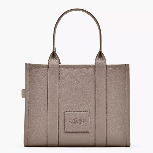Marc Jacobs The Leather Large Tote Bag Cement