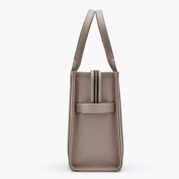 Marc Jacobs The Leather Large Tote Bag Cement