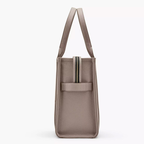 Marc Jacobs The Leather Large Tote Bag Cement