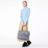 Marc Jacobs The Leather Large Tote Bag Wolf Grey
