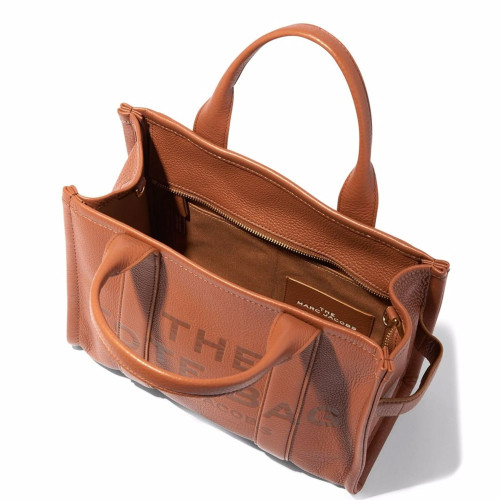 Marc Jacobs The Leather Medium Tote Bag Argan Oil