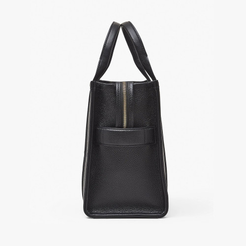 Marc Jacobs The Leather Medium Tote Bag Black