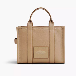 Marc Jacobs The Leather Medium Tote Bag Camel