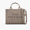 Marc Jacobs The Leather Medium Tote Bag Cement