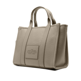 Marc Jacobs The Leather Medium Tote Bag Cement