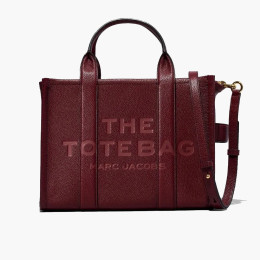 Marc Jacobs The Leather Medium Tote Bag Chianti