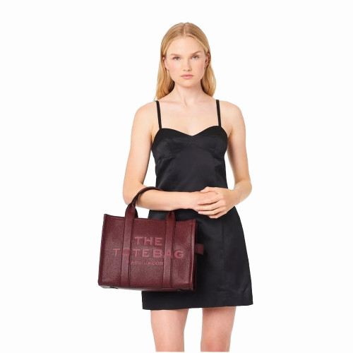 Marc Jacobs The Leather Medium Tote Bag Chianti