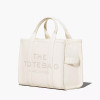 Marc Jacobs The Leather Medium Tote Bag Cotton/Silver