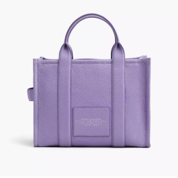 Marc Jacobs The Leather Medium Tote Bag Lavander
