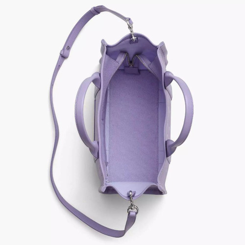 Marc Jacobs The Leather Medium Tote Bag Lavander