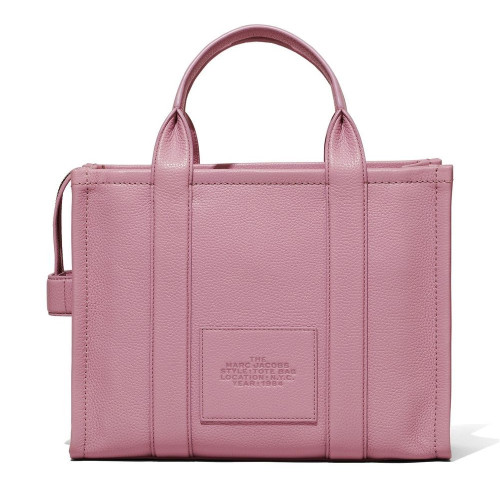 Marc Jacobs The Leather Medium Tote Bag Lilas