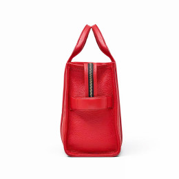 Marc Jacobs The Leather Medium Tote Bag True Red