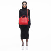 Marc Jacobs The Leather Medium Tote Bag True Red