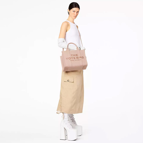 Marc Jacobs The Leather Medium Tote Rose