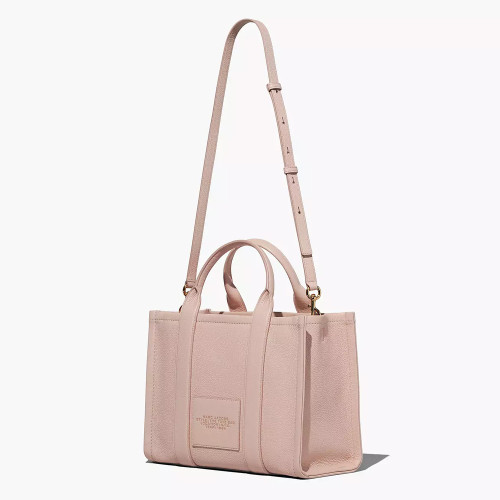 Marc Jacobs The Leather Medium Tote Rose