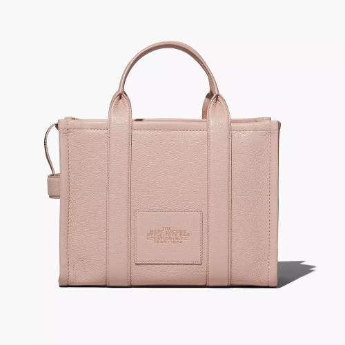 Marc Jacobs The Leather Medium Tote Rose
