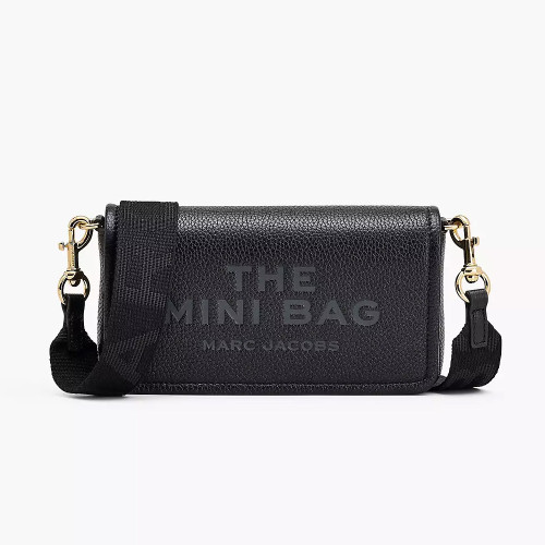 Marc Jacobs The Leather Mini Bag Black
