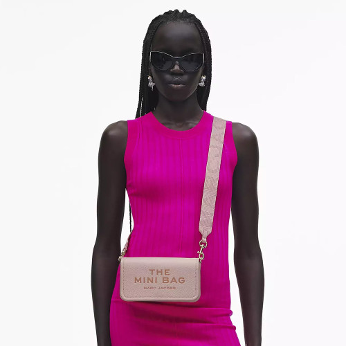 Marc Jacobs The Leather Mini Bag Rose