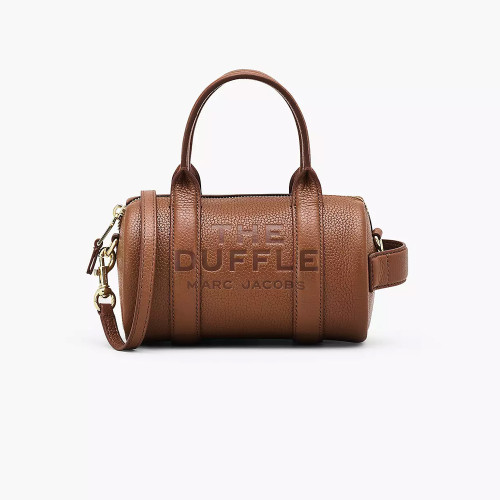 Marc Jacobs The Leather Mini Duffle Bag Argan Oil
