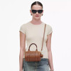 Marc Jacobs The Leather Mini Duffle Bag Argan Oil